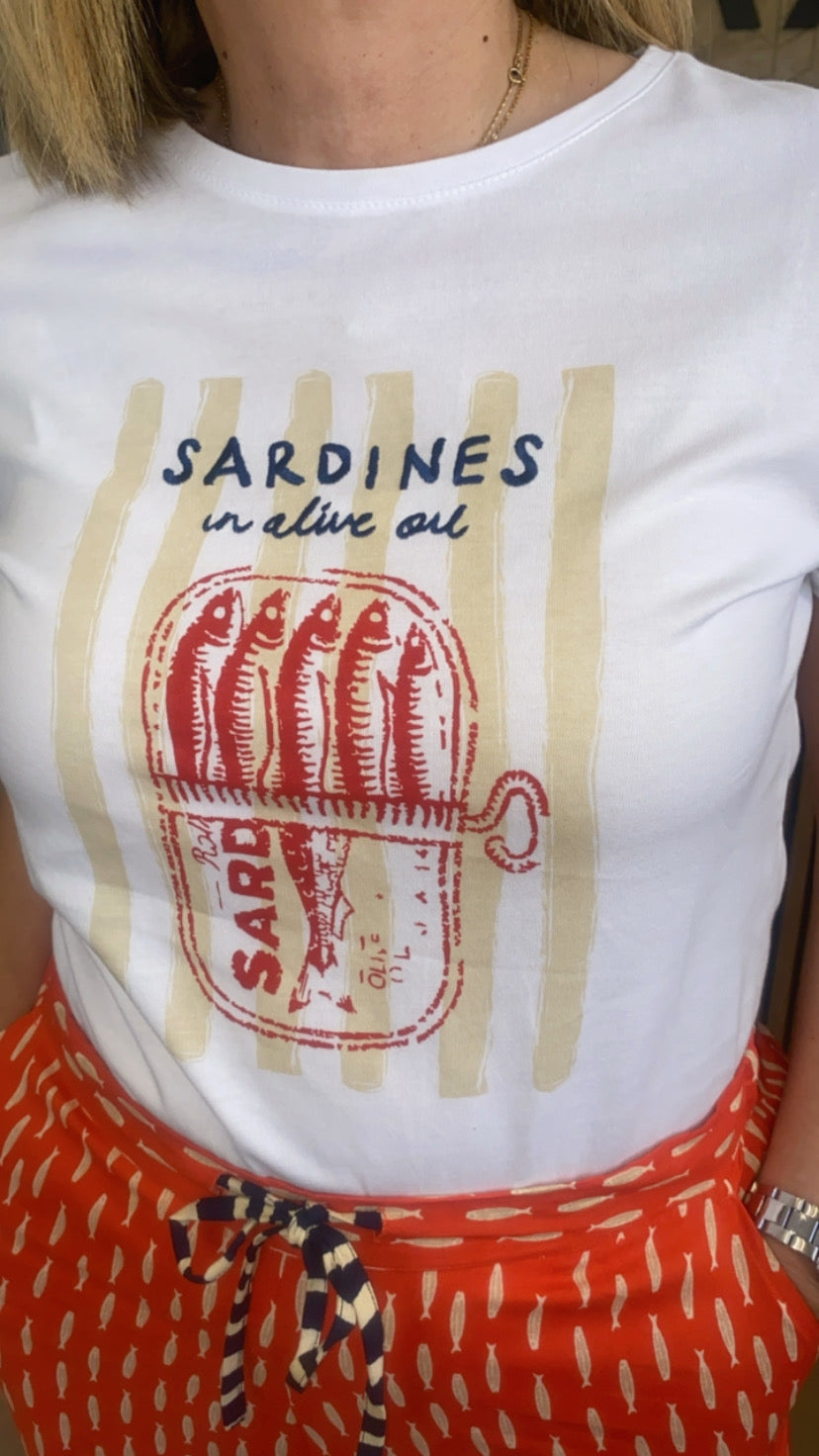 CAMISETA SARDINAS