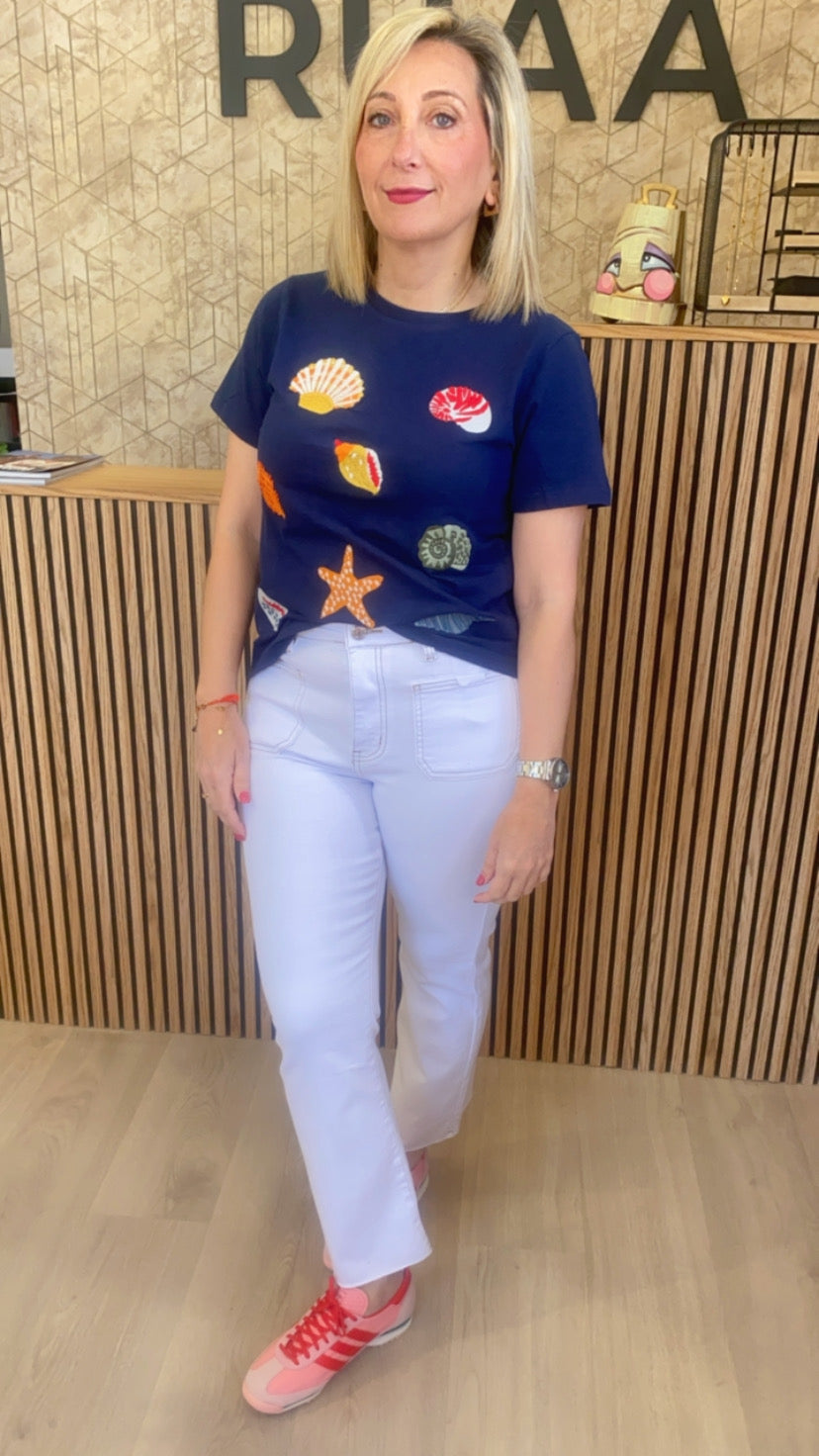 CAMISETA CONCHAS