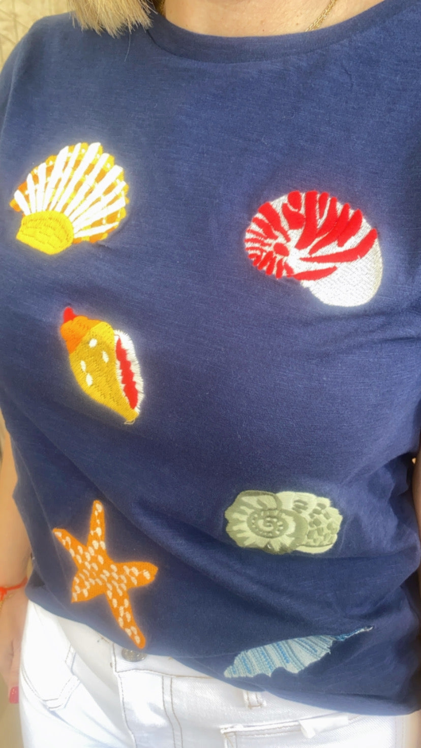 CAMISETA CONCHAS