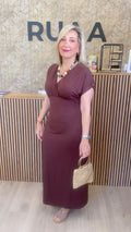 VESTIDO CLHOE CHOCOLATE
